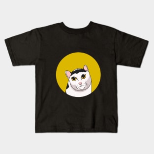 Calm Meme Cat Kids T-Shirt